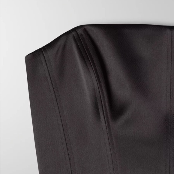 TEN BY BABATON BLAZE Black Corset Top - Picture 3 of 12